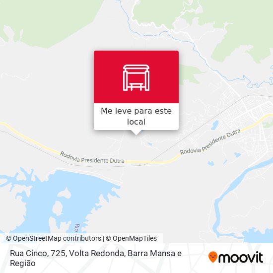 Rua Cinco, 725 mapa
