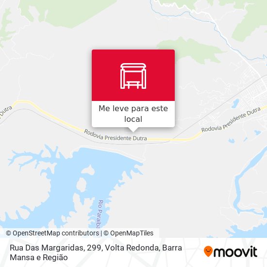 Rua Das Margaridas, 299 mapa