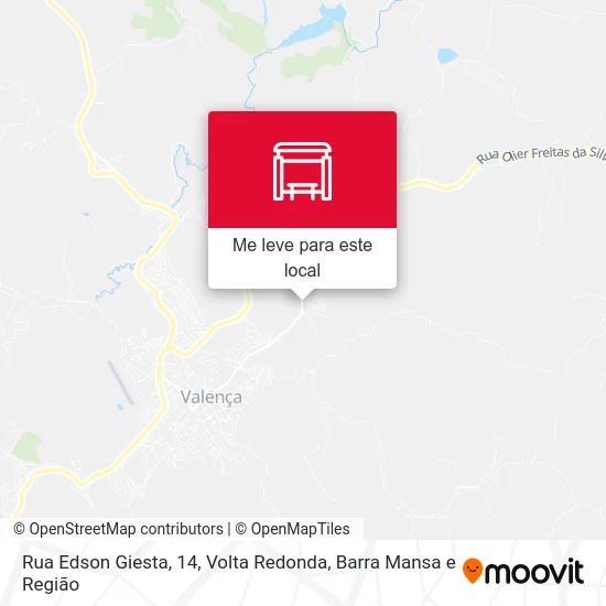 Rua Edson Giesta, 14 mapa