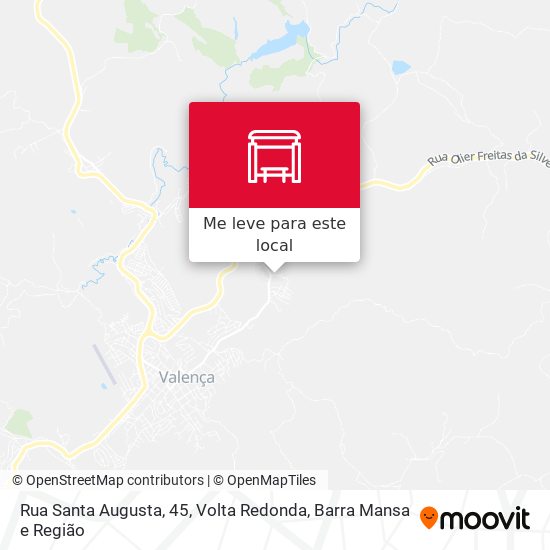 Rua Santa Augusta, 45 mapa