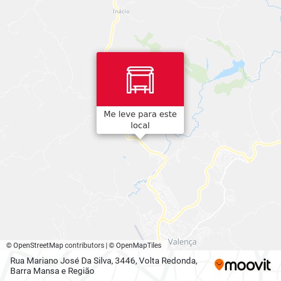 Rua Mariano José Da Silva, 3446 mapa