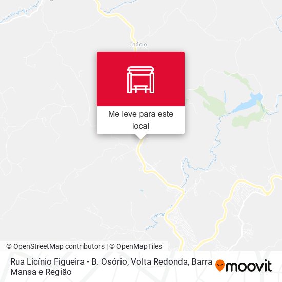 Rua Licínio Figueira - B. Osório mapa