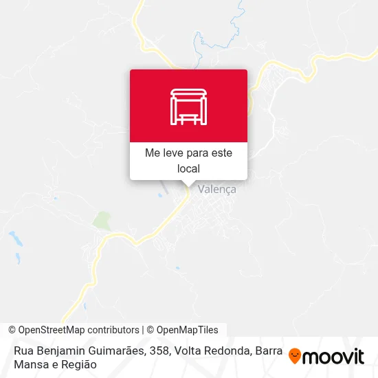 Rua Benjamin Guimarães, 358 mapa