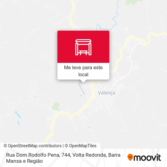 Rua Dom Rodolfo Pena, 744 mapa