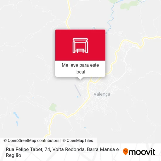 Rua Felipe Tabet, 74 mapa