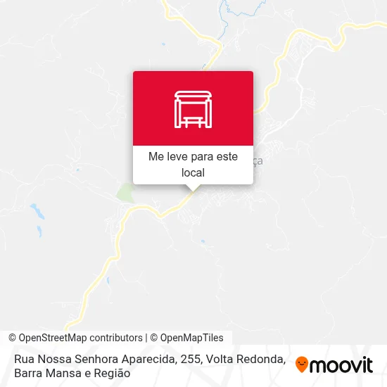 Rua Nossa Senhora Aparecida, 255 mapa