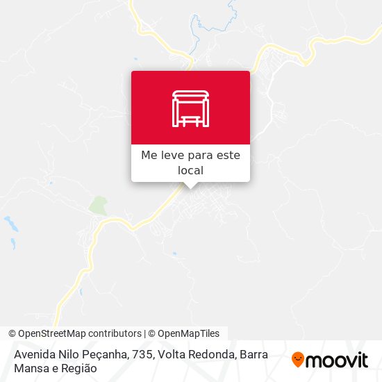 Avenida Nilo Peçanha, 735 mapa