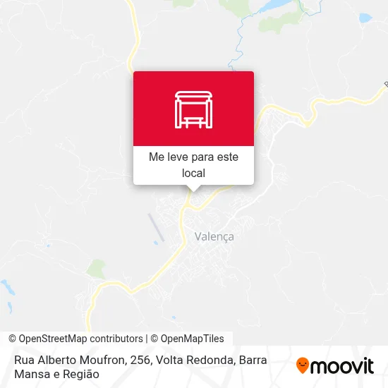 Rua Alberto Moufron, 256 mapa