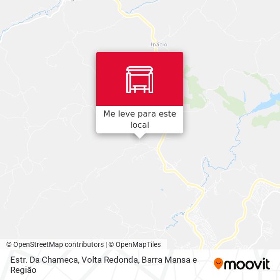 Estr. Da Chameca mapa