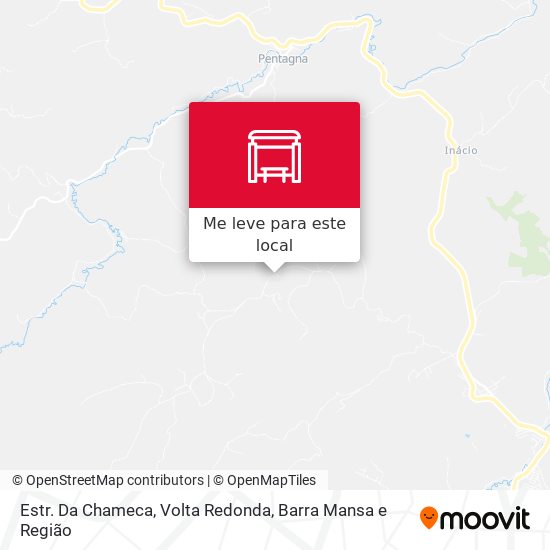 Estr. Da Chameca mapa