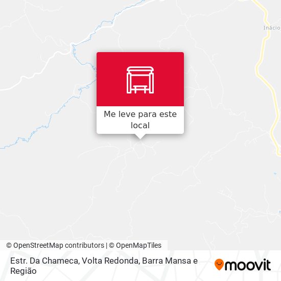 Estr. Da Chameca mapa