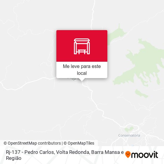 Rj-137 - Pedro Carlos mapa