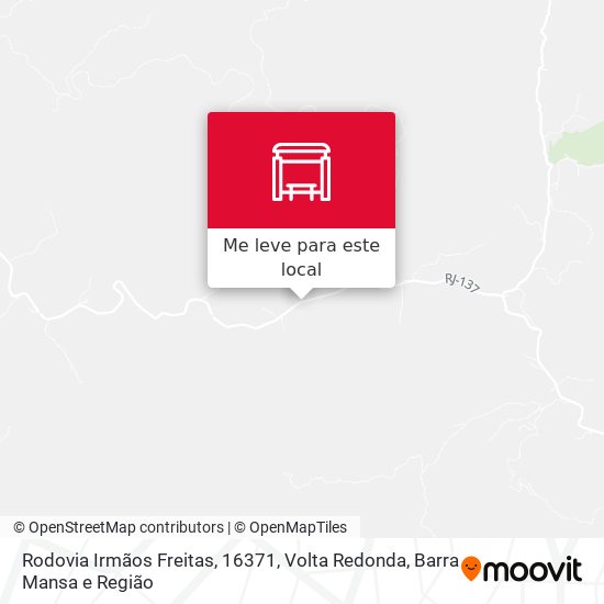 Rodovia Irmãos Freitas, 16371 mapa