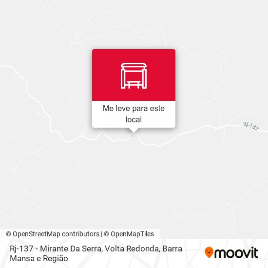 Rj-137 - Mirante Da Serra mapa