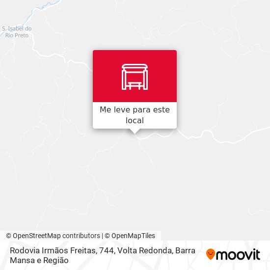 Rodovia Irmãos Freitas, 744 mapa