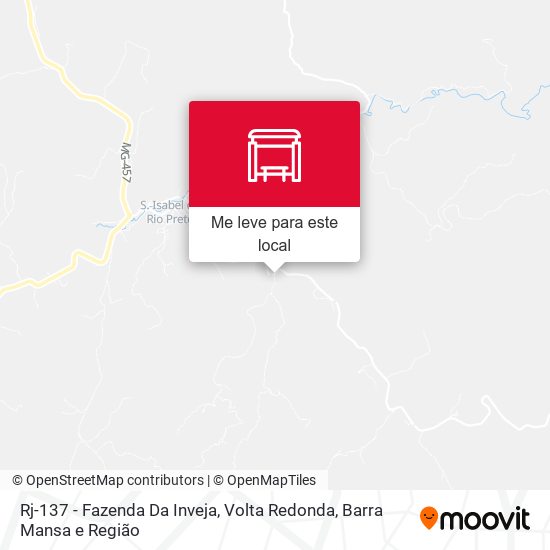 Rj-137 - Fazenda Da Inveja mapa