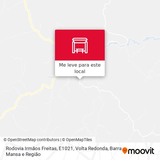 Rodovia Irmãos Freitas, E1021 mapa