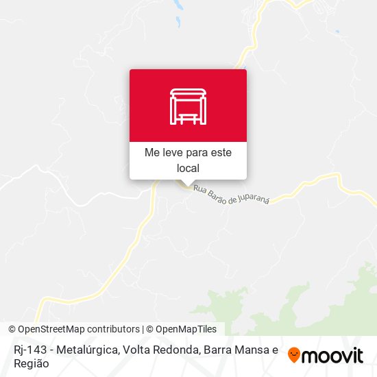 Rj-143 - Metalúrgica mapa