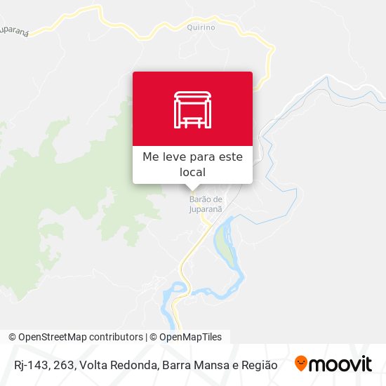 Rj-143, 263 mapa