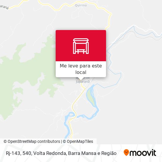 Rj-143, 540 mapa