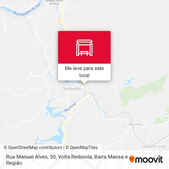 Rua Manuel Alves, 50 mapa