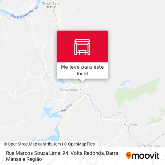 Rua Marcos Souza Lima, 94 mapa