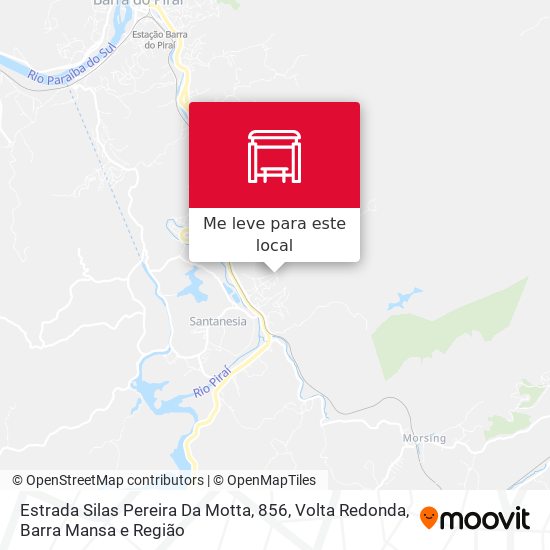Estrada Silas Pereira Da Motta, 856 mapa