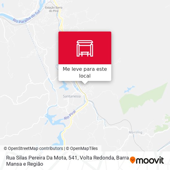 Rua Silas Pereira Da Mota, 541 mapa