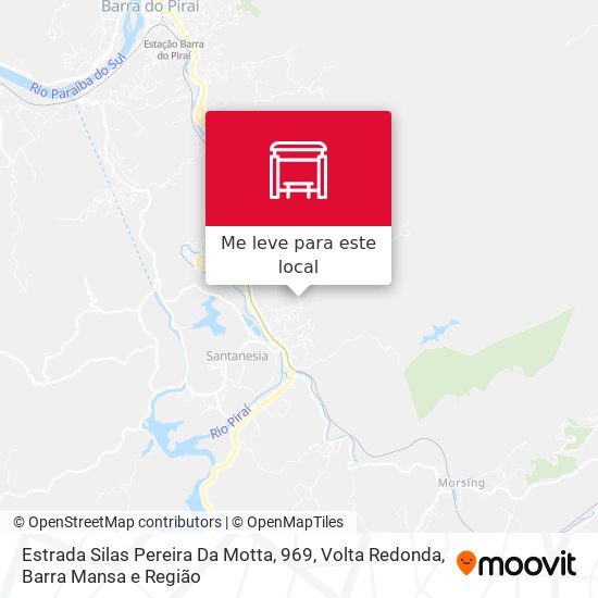 Estrada Silas Pereira Da Motta, 969 mapa