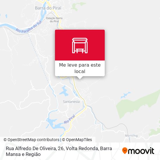 Rua Alfredo De Oliveira, 26 mapa