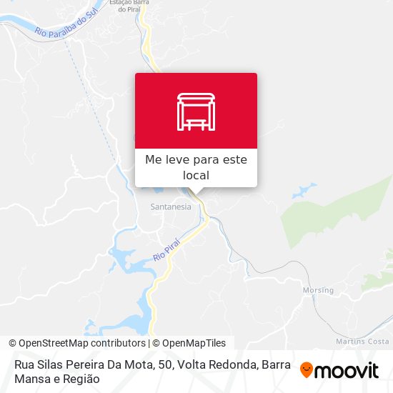 Rua Silas Pereira Da Mota, 50 mapa