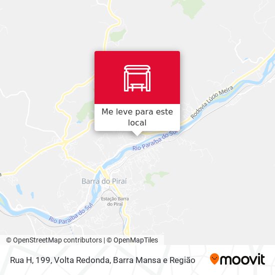 Rua H, 199 mapa