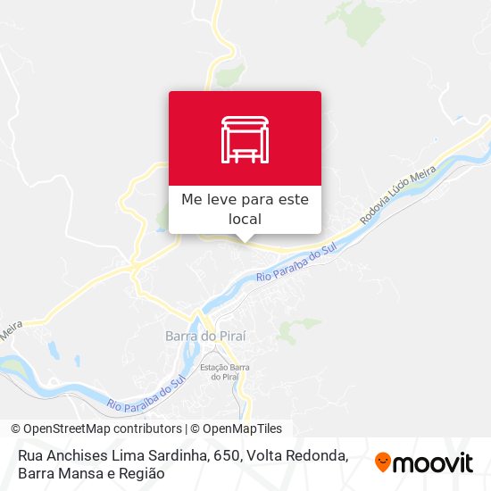 Rua Anchises Lima Sardinha, 650 mapa