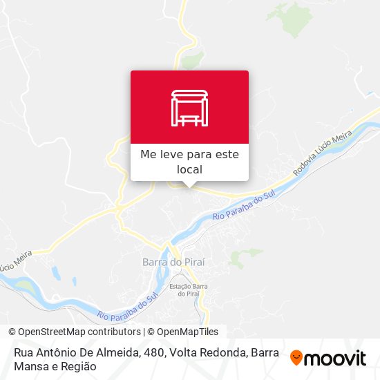 Rua Antônio De Almeida, 480 mapa