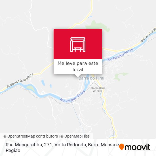 Rua Mangaratiba, 271 mapa