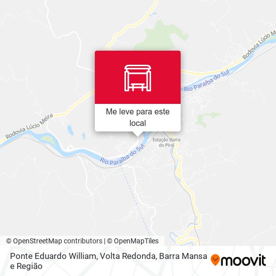 Ponte Eduardo William mapa