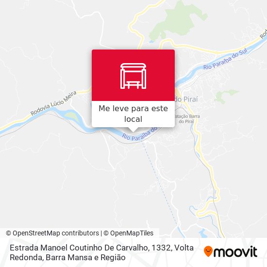 Estrada Manoel Coutinho De Carvalho, 1332 mapa