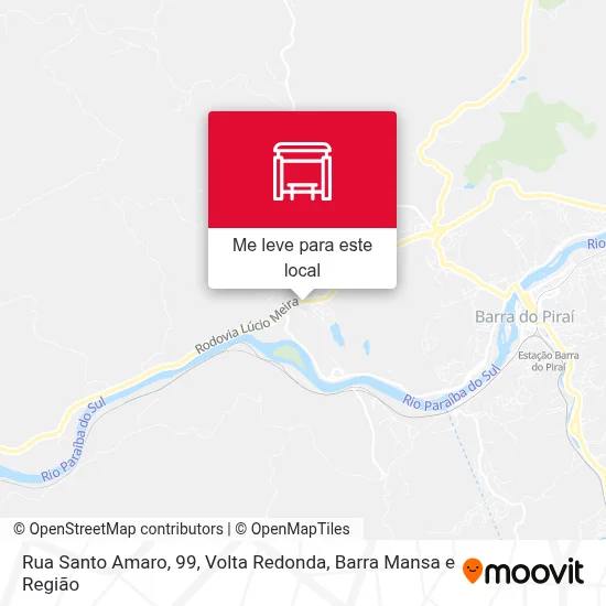 Rua Santo Amaro, 99 mapa