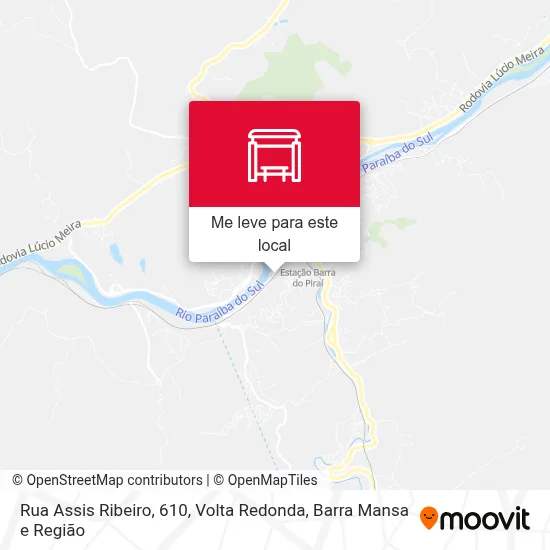 Rua Assis Ribeiro, 610 mapa