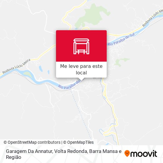 Garagem Da Annatur mapa