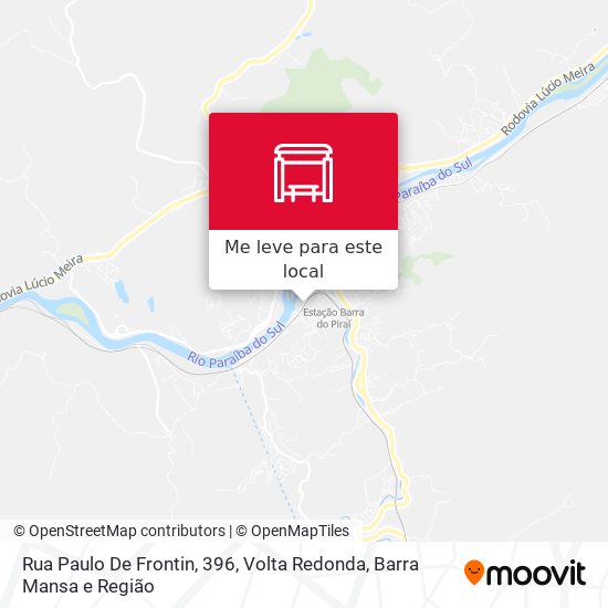 Rua Paulo De Frontin, 396 mapa