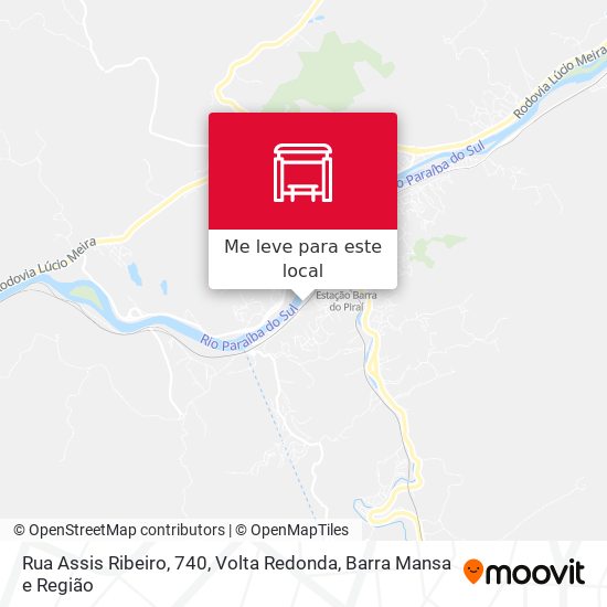 Rua Assis Ribeiro, 740 mapa