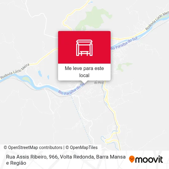Rua Assis Ribeiro, 966 mapa