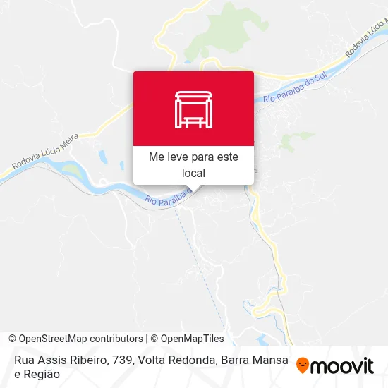 Rua Assis Ribeiro, 739 mapa