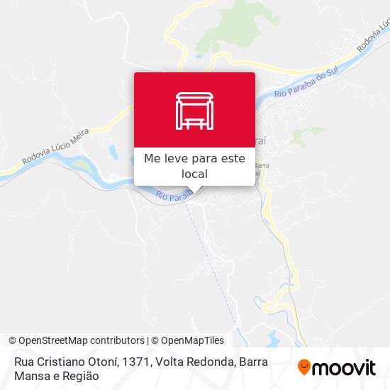 Rua Cristiano Otoní, 1371 mapa