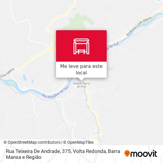 Rua Teixeira De Andrade, 375 mapa