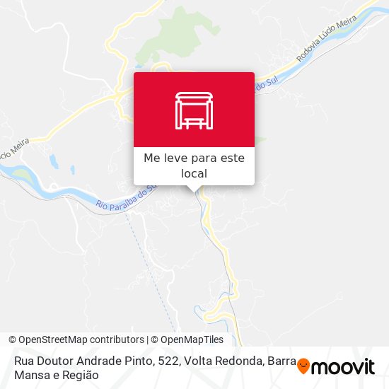 Rua Doutor Andrade Pinto, 522 mapa