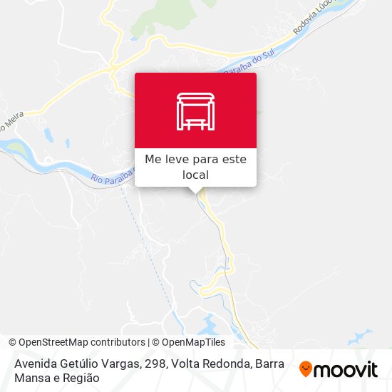 Avenida Getúlio Vargas, 298 mapa