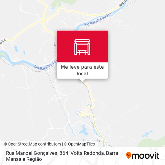 Rua Manoel Gonçalves, 864 mapa