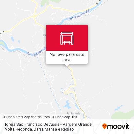 Igreja São Francisco De Assis - Vargem Grande mapa